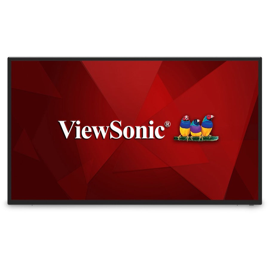 VViewSonic CDE4312 43" 4K UHD Commercial Display with VESP Wireless Screen Sharing USB Wi-Fi Capabilities RJ45 HDMI USB C