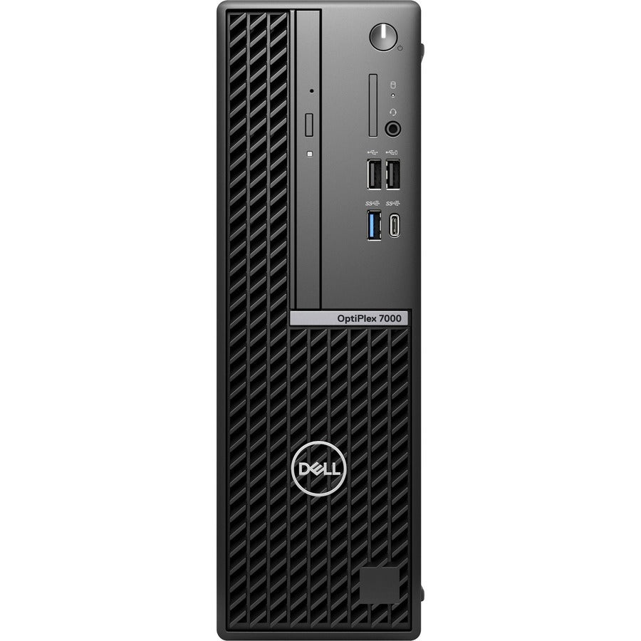 Dell OptiPlex 7000 Desktop Computer - Intel Core i7 12th Gen i7-12700 Dodeca-core (12 Core) 2.10 GHz - 32 GB RAM DDR4 SDRAM - 512 GB M.2 PCI Express NVMe 3.0 x4 SSD - Small Form Factor - Black