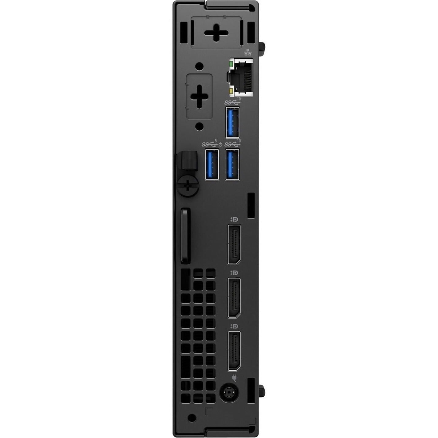 Dell OptiPlex 7000 Desktop Computer - Intel Core i5 12th Gen i5-12500T Hexa-core (6 Core) 2 GHz - 16 GB RAM DDR4 SDRAM - 256 GB M.2 PCI Express NVMe 3.0 x4 SSD - Micro PC - Black