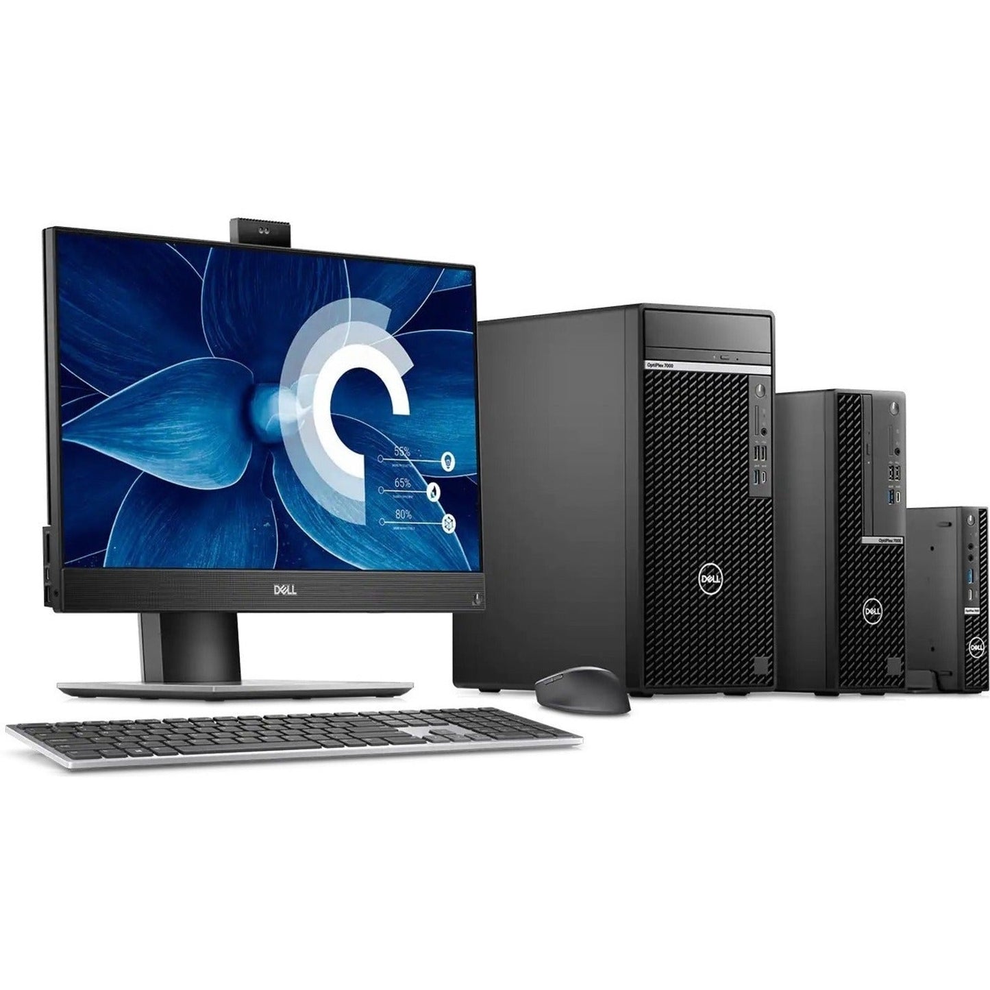 Dell OptiPlex 7000 Desktop Computer - Intel Core i5 12th Gen i5-12500 Hexa-core (6 Core) 3 GHz - 16 GB RAM DDR4 SDRAM - 512 GB M.2 PCI Express NVMe 3.0 x4 SSD - Small Form Factor - Black