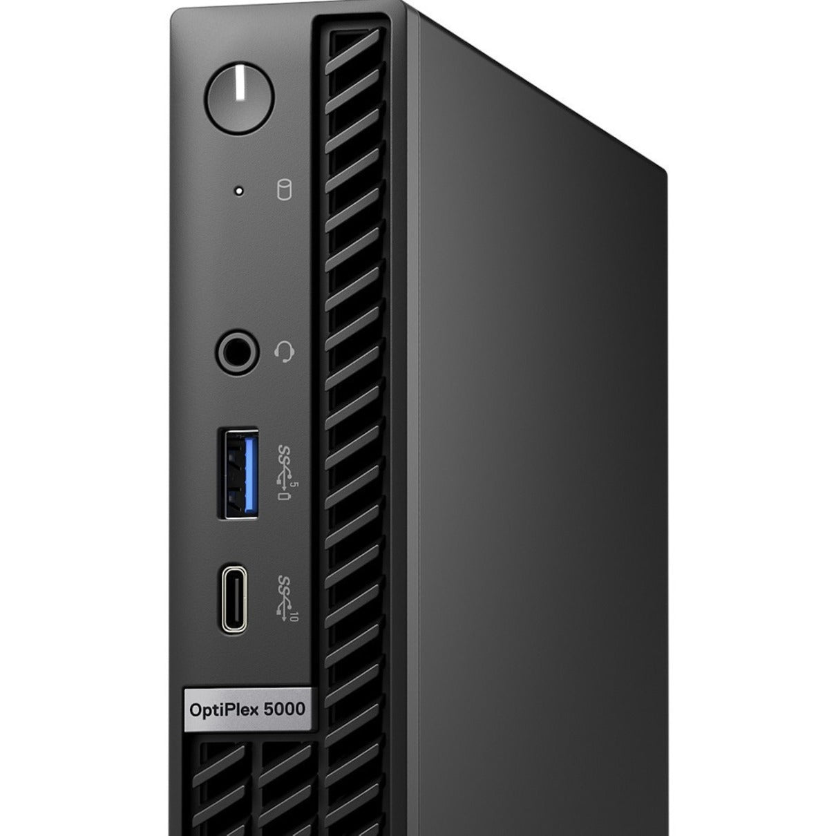 Dell OptiPlex 5000 Desktop Computer - Intel Core i5 12th Gen i5-12500T Hexa-core (6 Core) 2 GHz - 8 GB RAM DDR4 SDRAM - 256 GB M.2 PCI Express NVMe 3.0 x4 SSD - Micro PC - Black