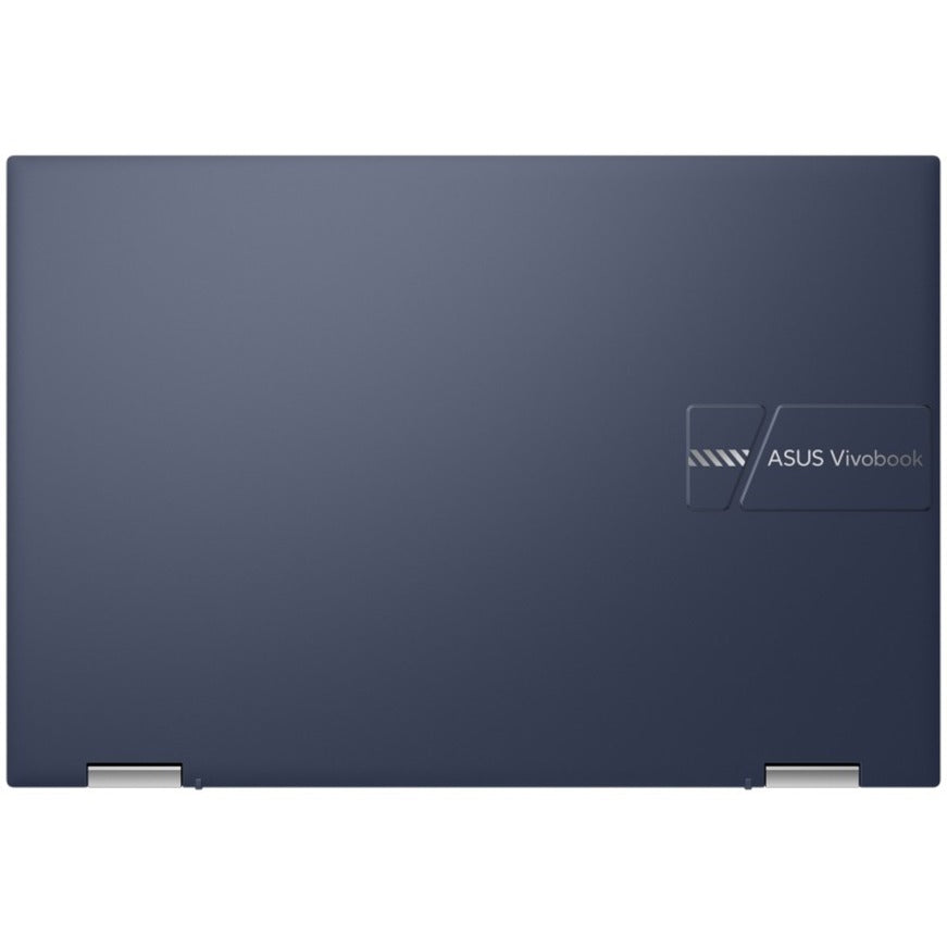 Asus Vivobook Go 14 Flip J1400 J1400KA-DS04T 14" Touchscreen Convertible Notebook - Full HD - 1980 x 1080 - Intel Celeron N4500 Dual-core (2 Core) 1.10 GHz - 4 GB Total RAM - 4 GB On-board Memory - 128 GB Flash Memory - Quiet Blue