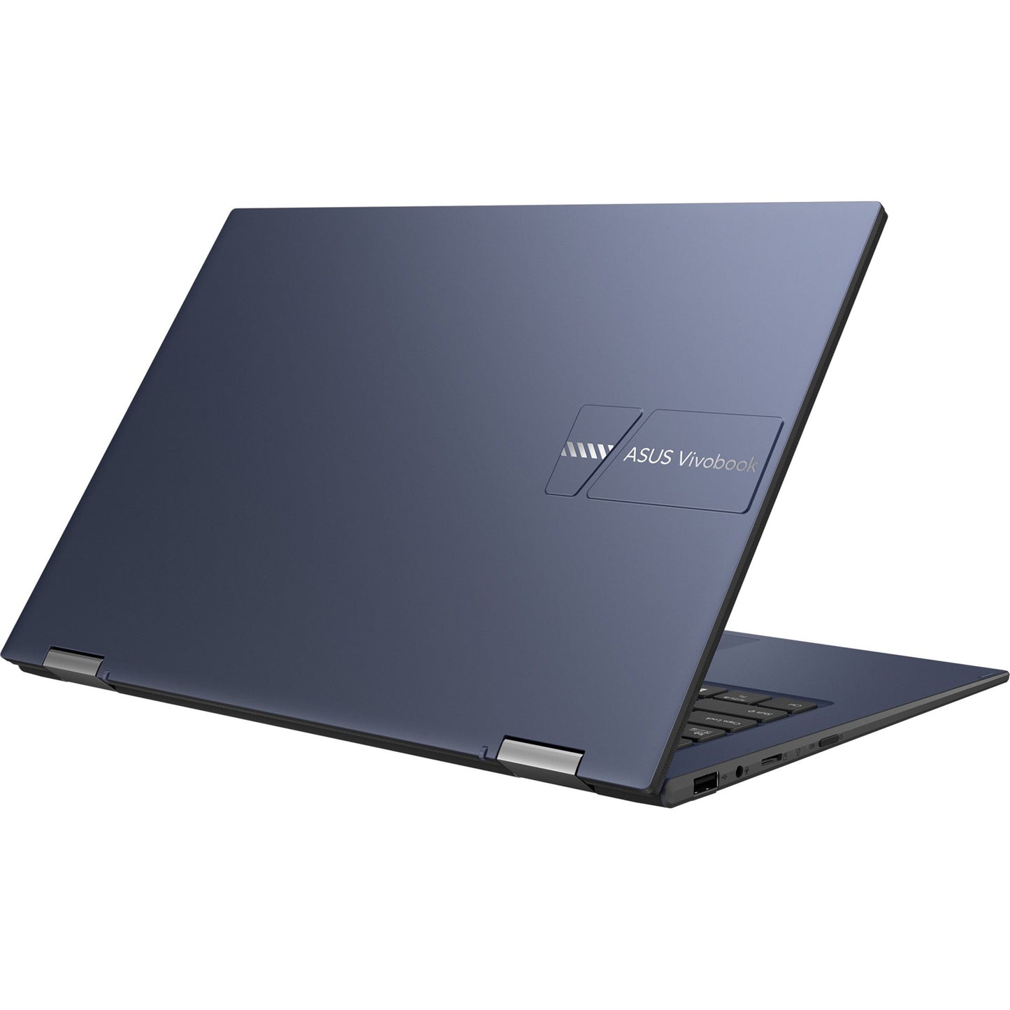 Asus Vivobook Go 14 Flip J1400 J1400KA-DS04T 14" Touchscreen Convertible Notebook - Full HD - 1980 x 1080 - Intel Celeron N4500 Dual-core (2 Core) 1.10 GHz - 4 GB Total RAM - 4 GB On-board Memory - 128 GB Flash Memory - Quiet Blue