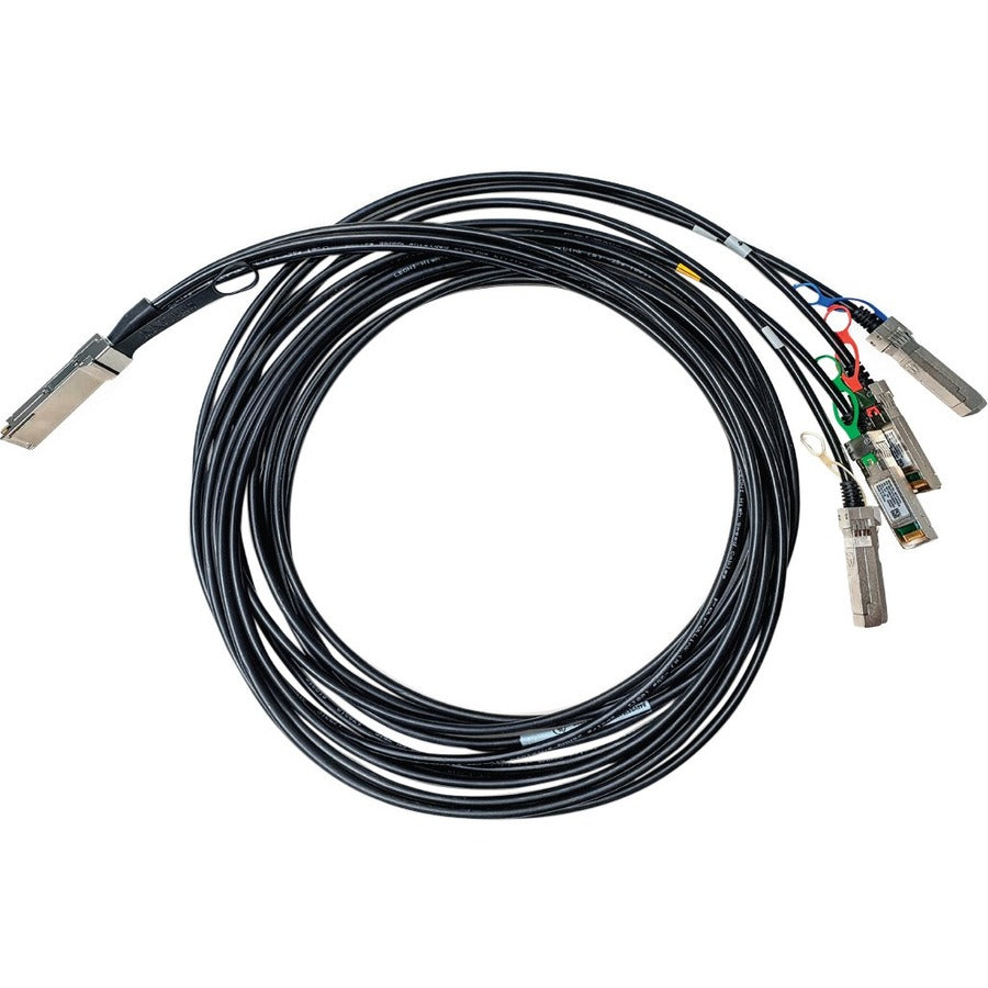 Mellanox 200GbE to 4x50GbE (QSFP56 to 4xSFP56) Direct Attach Copper Splitter Cable