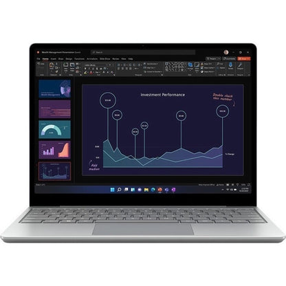 Microsoft Surface Laptop Go 2 12.4" Touchscreen Notebook - 1536 x 1024 - Intel Core i5 - 4 GB Total RAM - 128 GB SSD - Platinum