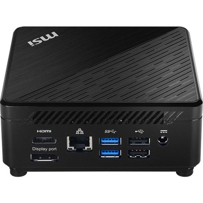 MSI Cubi 5 Cubi 5 10M-668US Desktop Computer - Intel Core i3 10th Gen i3-10110U Dual-core (2 Core) 2.10 GHz - 8 GB RAM DDR4 SDRAM - 256 GB M.2 PCI Express NVMe SSD - Mini PC - Black