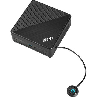 MSI Cubi 5 Cubi 5 10M-668US Desktop Computer - Intel Core i3 10th Gen i3-10110U Dual-core (2 Core) 2.10 GHz - 8 GB RAM DDR4 SDRAM - 256 GB M.2 PCI Express NVMe SSD - Mini PC - Black