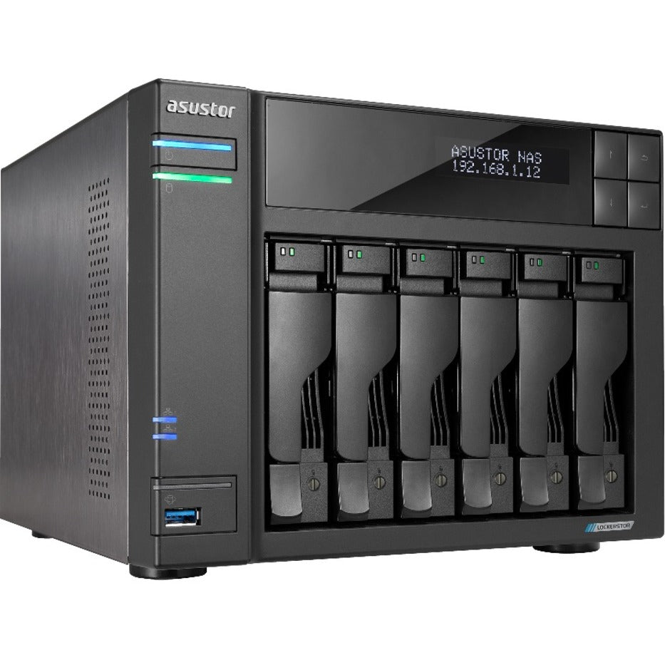 ASUSTOR Lockerstor 6 AS6706T SAN/NAS Storage System