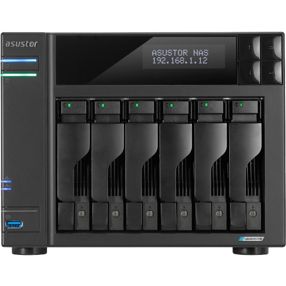 ASUSTOR Lockerstor 6 AS6706T SAN/NAS Storage System