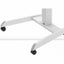 CTA Digital Adjustable Rolling Laptop Desk with Grommet Holes for Mounting