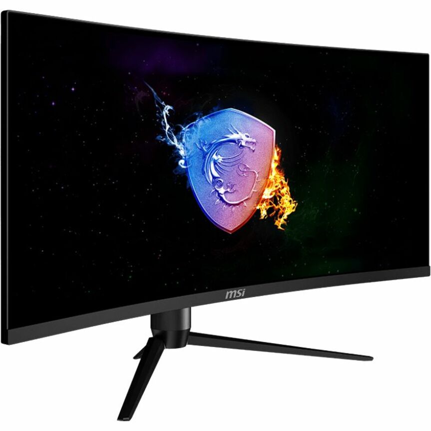 MSI Optix MAG342CQPV 34" UW-QHD Curved Screen Gaming LCD Monitor - 21:9