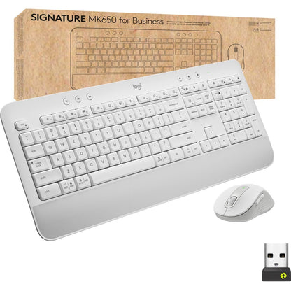 Logitech Signature MK650 Combo for Business Wireless Mouse and Keyboard Combo