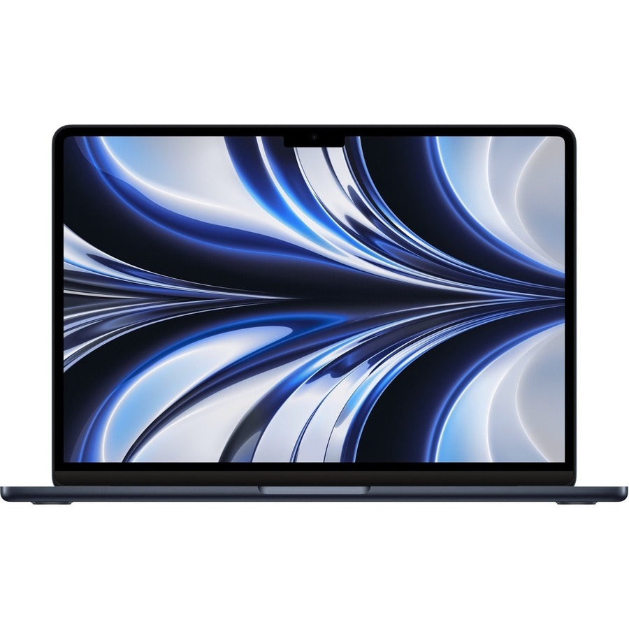 Apple MacBook Air MLY33LL/A 13.6" Notebook - 2560 x 1664 - Apple M2 Octa-core (8 Core) - 8 GB Total RAM - 256 GB SSD - Midnight