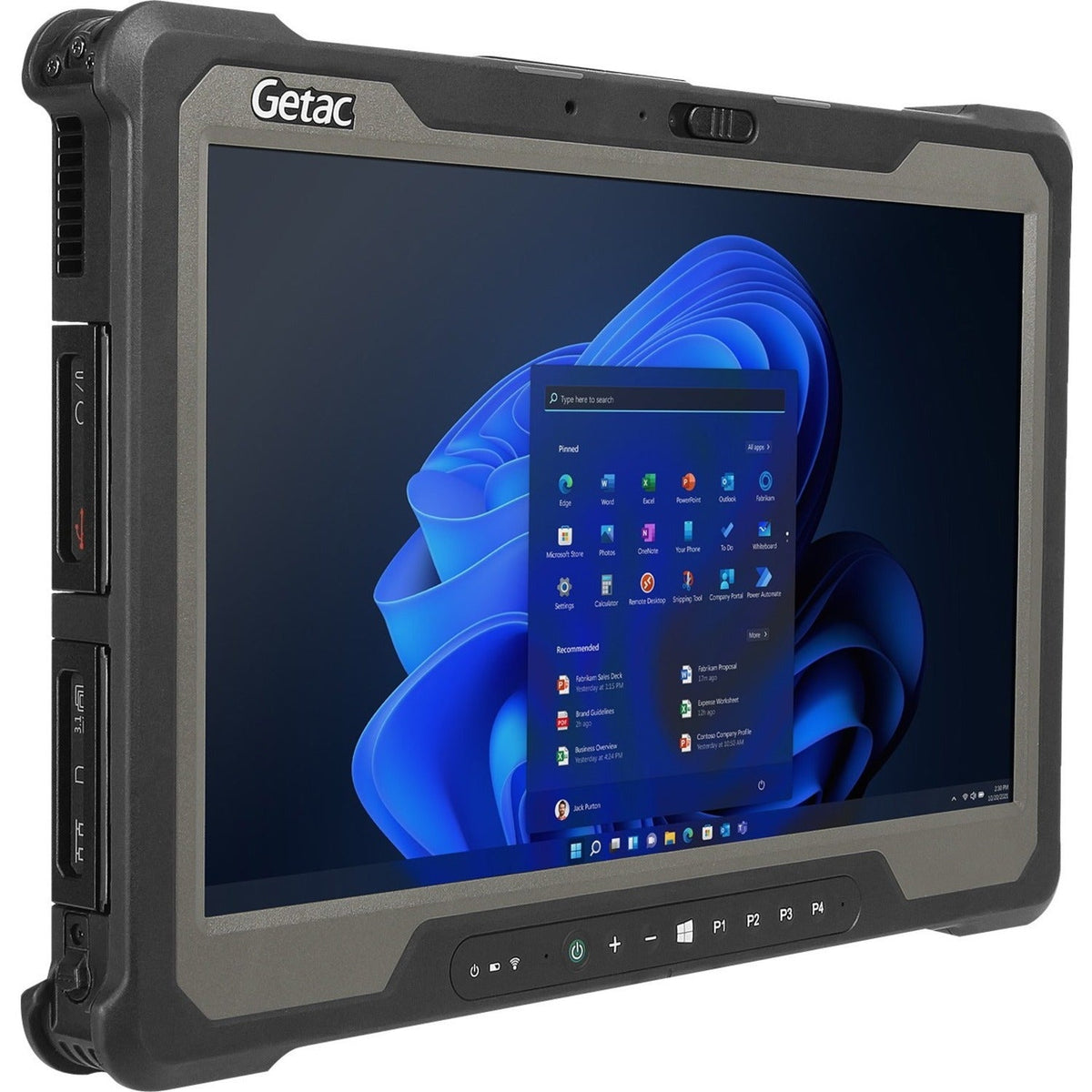 Getac A140 Rugged Tablet - 14" HD - Core i7 10th Gen i7-10510U Quad-core (4 Core) 1.80 GHz - 16 GB RAM - 512 GB SSD - Windows 11 64-bit