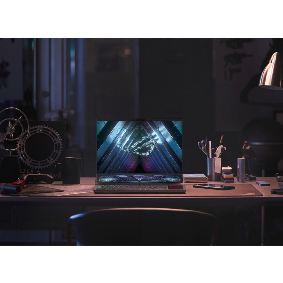 Asus ROG Zephyrus Duo 16 GX650 GX650RM-ES74 16" Gaming Notebook - WUXGA - 1920 x 1200 - AMD Ryzen 7 6800H Octa-core (8 Core) - 16 GB Total RAM - 1 TB SSD
