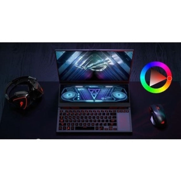 Asus ROG Zephyrus Duo 16 GX650 GX650RM-ES74 16" Gaming Notebook - WUXGA - 1920 x 1200 - AMD Ryzen 7 6800H Octa-core (8 Core) - 16 GB Total RAM - 1 TB SSD