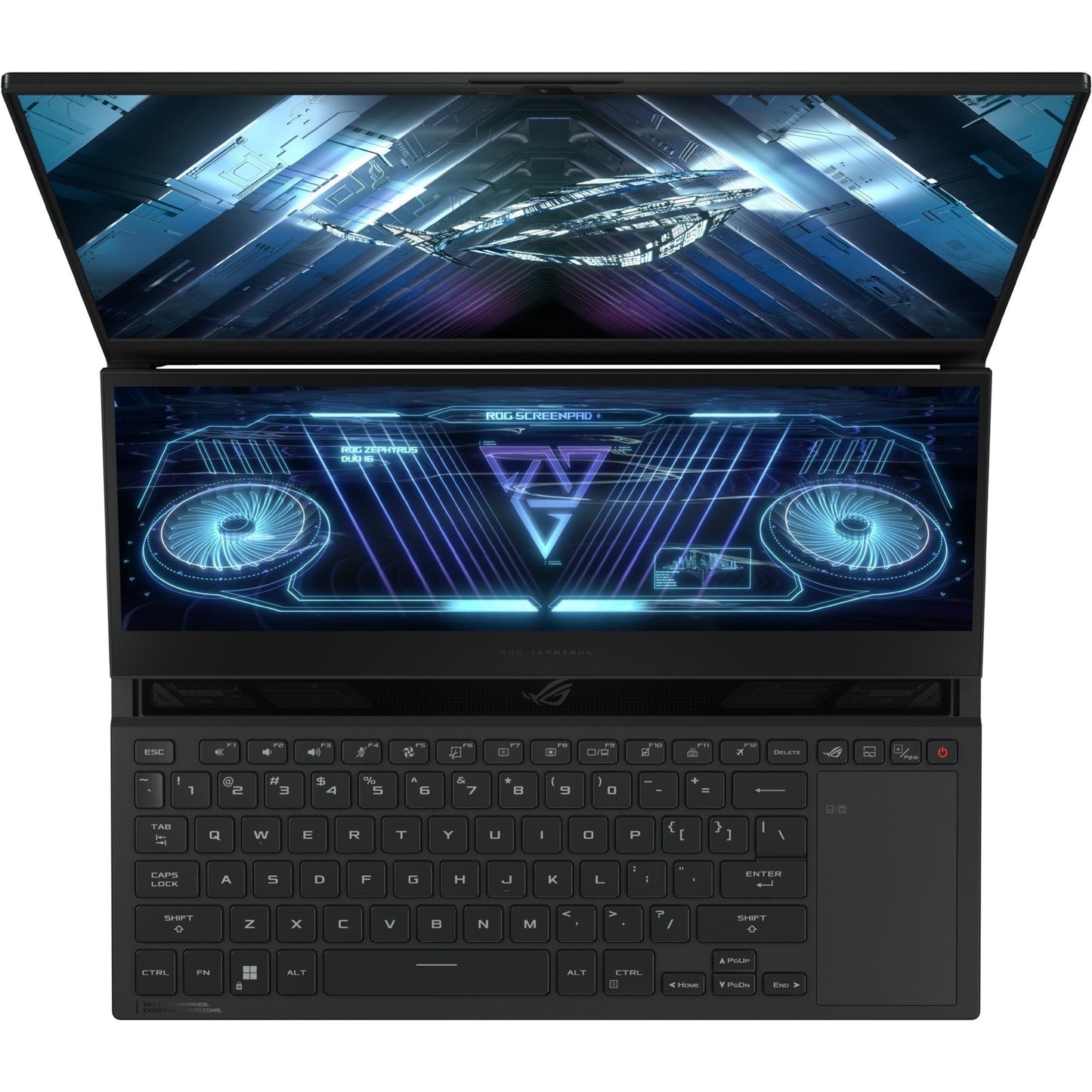 Asus ROG Zephyrus Duo 16 GX650 GX650RM-ES74 16" Gaming Notebook - WUXGA - 1920 x 1200 - AMD Ryzen 7 6800H Octa-core (8 Core) - 16 GB Total RAM - 1 TB SSD