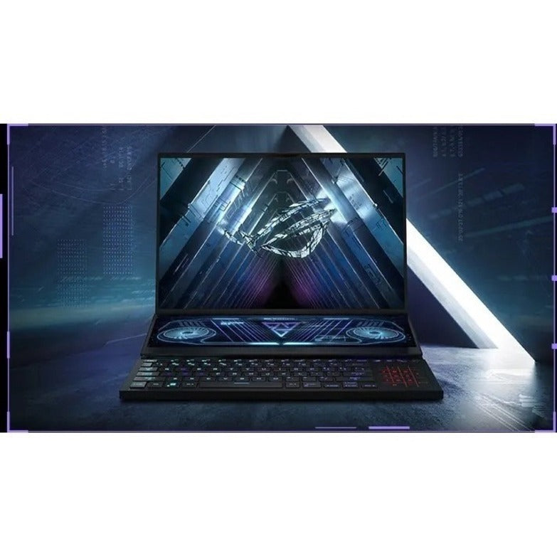 Asus ROG Zephyrus Duo 16 GX650 GX650RM-ES74 16" Gaming Notebook - WUXGA - 1920 x 1200 - AMD Ryzen 7 6800H Octa-core (8 Core) - 16 GB Total RAM - 1 TB SSD