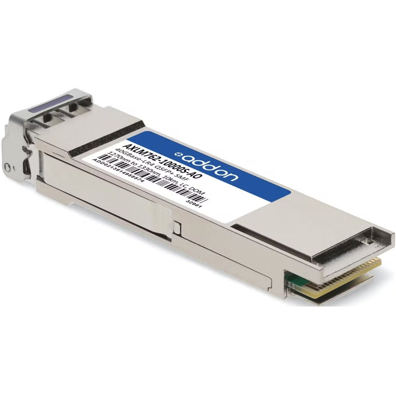 AddOn Netgear AXLM762-10000S Compatible TAA 40GBase-LR4 QSFP+ Transceiver (SMF 1270nm to 1330nm 10km LC DOM)