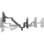 Innovative Mounting Arm for Monitor - Black - TAA Compliant