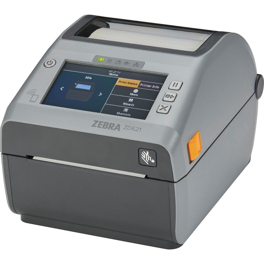 Zebra ZD621 Desktop Direct Thermal Printer - Monochrome - Label/Receipt Print - Ethernet - USB - USB Host