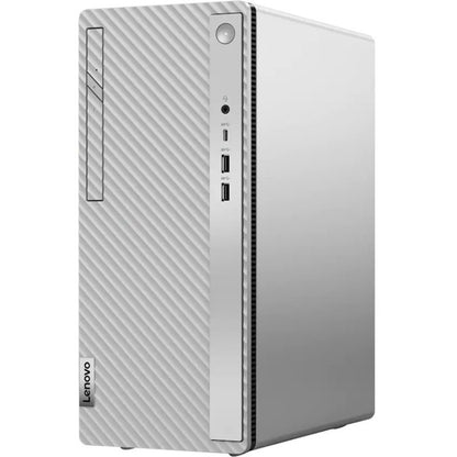 Lenovo IdeaCentre 5 14IAB7 90T2000QUS Desktop Computer - Intel Core i5 12th Gen i5-12400 Hexa-core (6 Core) 2.50 GHz - 8 GB RAM DDR4 SDRAM - 512 GB M.2 PCI Express SSD - Tower - Cloud Gray