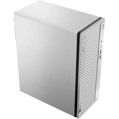 Lenovo IdeaCentre 5 14IAB7 90T2000QUS Desktop Computer - Intel Core i5 12th Gen i5-12400 Hexa-core (6 Core) 2.50 GHz - 8 GB RAM DDR4 SDRAM - 512 GB M.2 PCI Express SSD - Tower - Cloud Gray