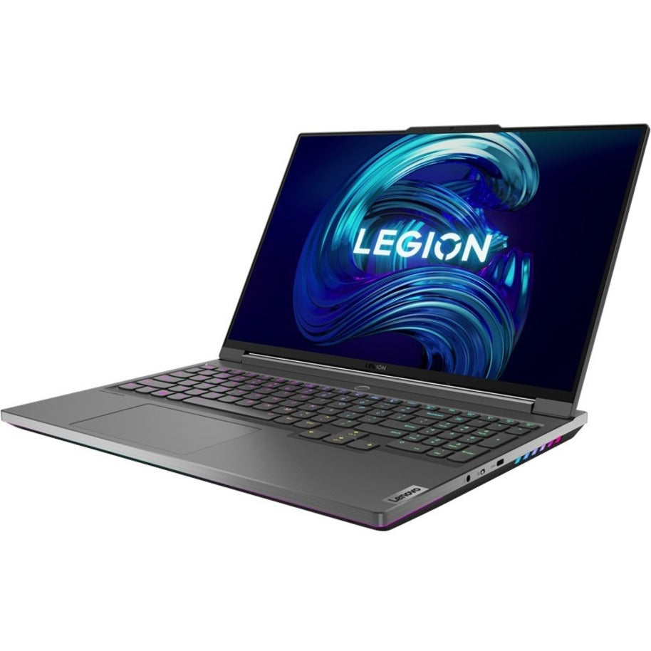 Lenovo Legion 7 16IAX7 82TD0006US 16" Gaming Notebook - QHD - 2560 x 1600 - Intel Core i9 12th Gen i9-12900HX Hexadeca-core (16 Core) 2.30 GHz - 32 GB Total RAM - 2 TB SSD - Storm Gray