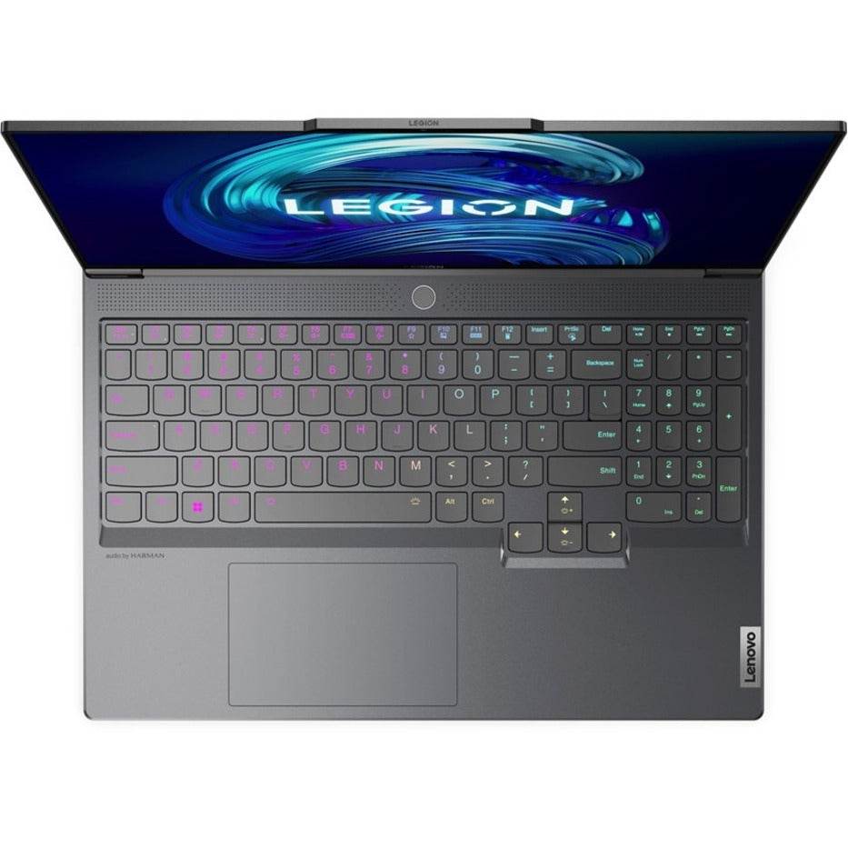 Lenovo Legion 7 16IAX7 82TD0006US 16" Gaming Notebook - QHD - 2560 x 1600 - Intel Core i9 12th Gen i9-12900HX Hexadeca-core (16 Core) 2.30 GHz - 32 GB Total RAM - 2 TB SSD - Storm Gray