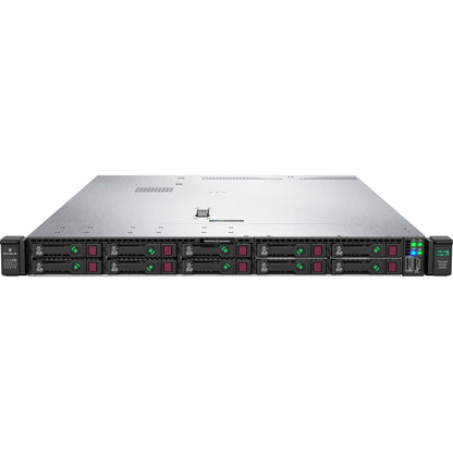 HPE ProLiant DL360 G10 1U Rack Server - 1 x Intel Xeon Silver 4208 2.10 GHz - 32 GB RAM - Serial ATA 12Gb/s SAS Controller