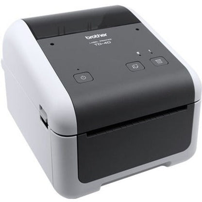 Brother TD-4210D Desktop Direct Thermal Printer - Monochrome - Label Print - USB - USB Host - Serial