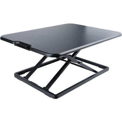 StarTech.com Standing Desk Converter for Laptop Up to 8kg/17.6lb Height Adjustable Laptop Riser Table Top Sit Stand Desk Converter