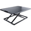 StarTech.com Standing Desk Converter for Laptop Up to 8kg/17.6lb Height Adjustable Laptop Riser Table Top Sit Stand Desk Converter