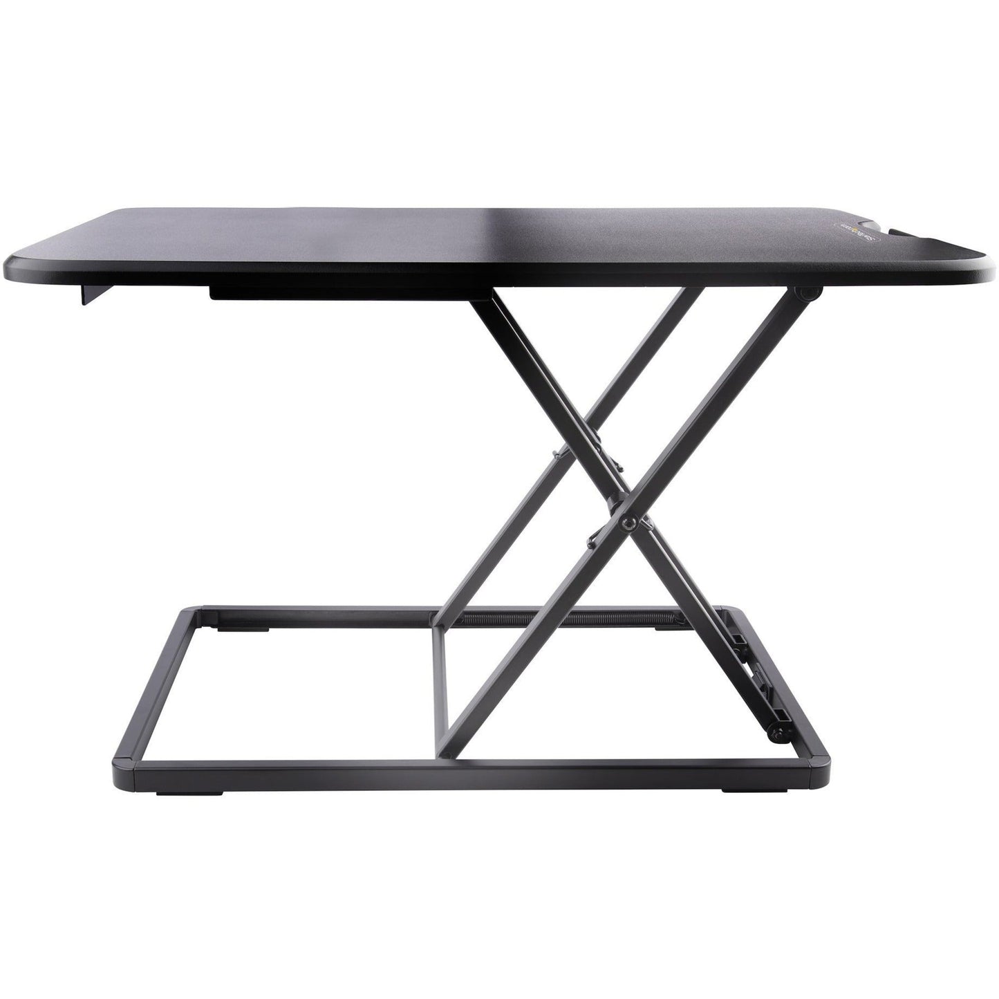 StarTech.com Standing Desk Converter for Laptop Up to 8kg/17.6lb Height Adjustable Laptop Riser Table Top Sit Stand Desk Converter
