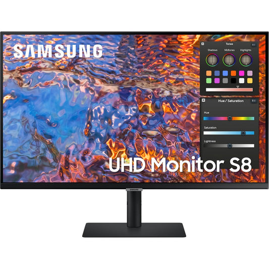 Samsung ViewFinity S32B804PXN 27" 4K UHD LCD Monitor - 16:9 - Black