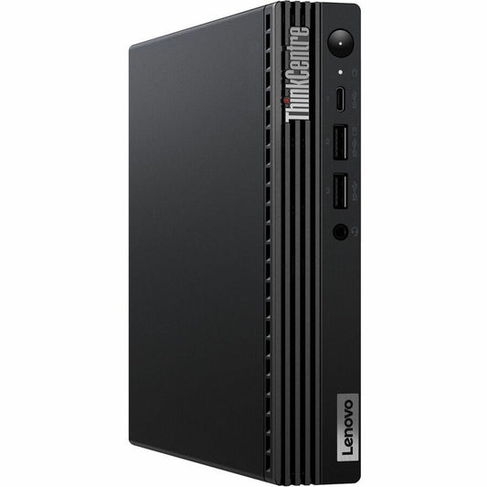 Lenovo ThinkCentre M80q Gen 3 11U1004WSS Desktop Computer - Intel Core i5 12th Gen i5-12500T Hexa-core (6 Core) 2 GHz - 16 GB RAM DDR5 SDRAM - 512 GB M.2 PCI Express NVMe 4.0 x4 SSD - Tiny - Black