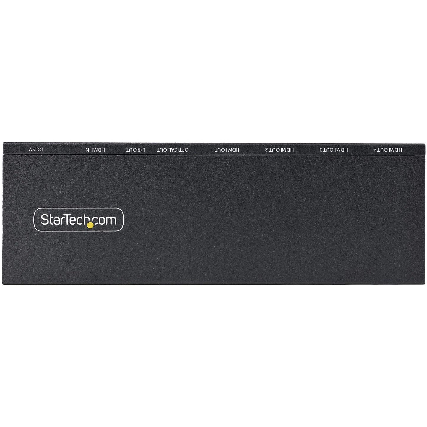 StarTech.com 4-Port HDMI Splitter 4K 60Hz HDMI 2.0 1 In 4 Out HDMI Splitter 4K HDMI Splitter w/Built-in Scaler 1x4 HDMI Display/Output