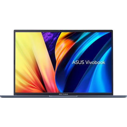 Asus Vivobook 16X M1603 M1603QA-ES54 16" Notebook - WUXGA - 1920 x 1200 - AMD Ryzen 5 5600H Hexa-core (6 Core) - 16 GB Total RAM - 8 GB On-board Memory - 512 GB SSD - Quiet Blue