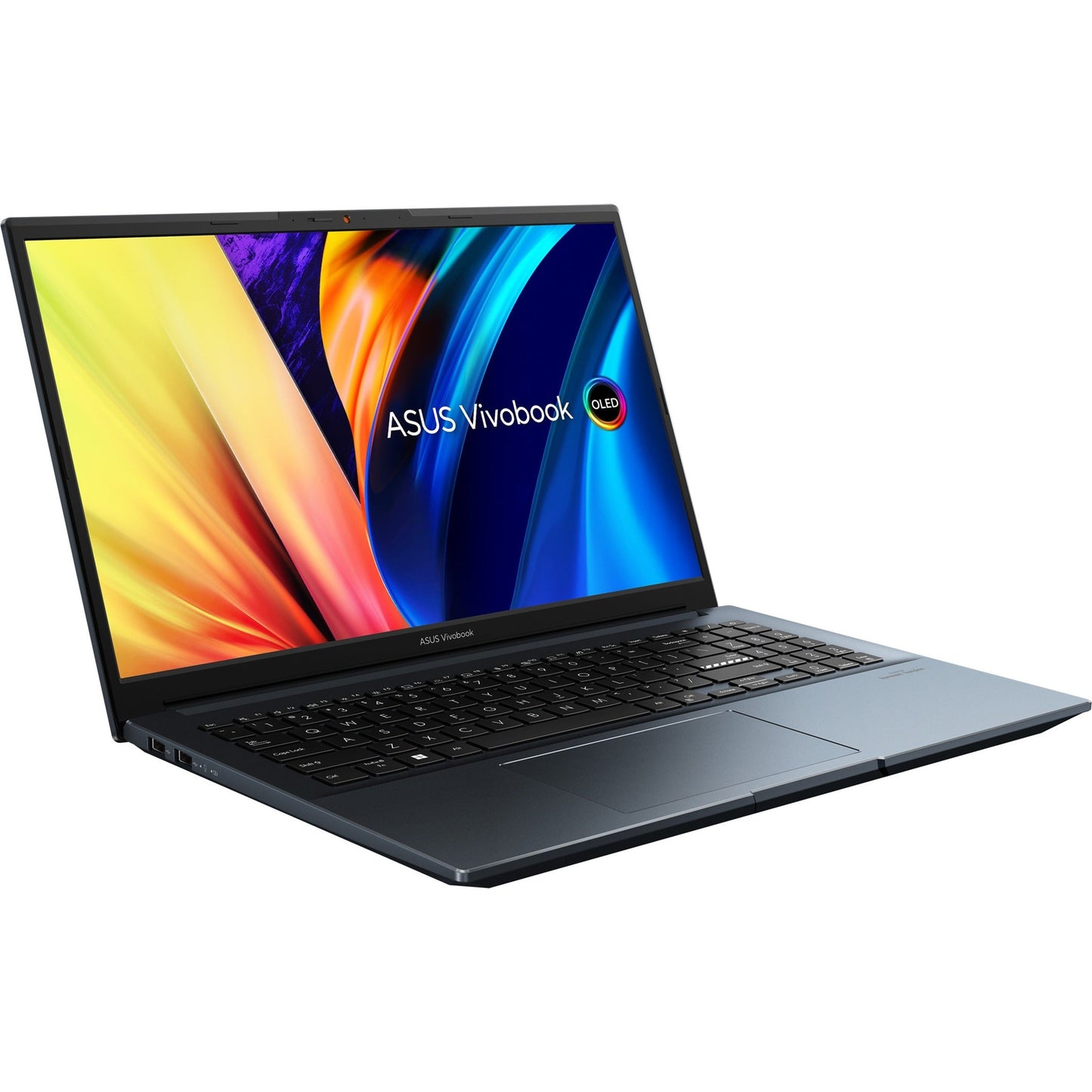 Asus VivoBook Pro 15 M6500 M6500QH-DB51 15.6" Notebook - Full HD - 1920 x 1080 - AMD Ryzen 5 5600H Hexa-core (6 Core) - 8 GB Total RAM - 8 GB On-board Memory - 512 GB SSD - Quiet Blue