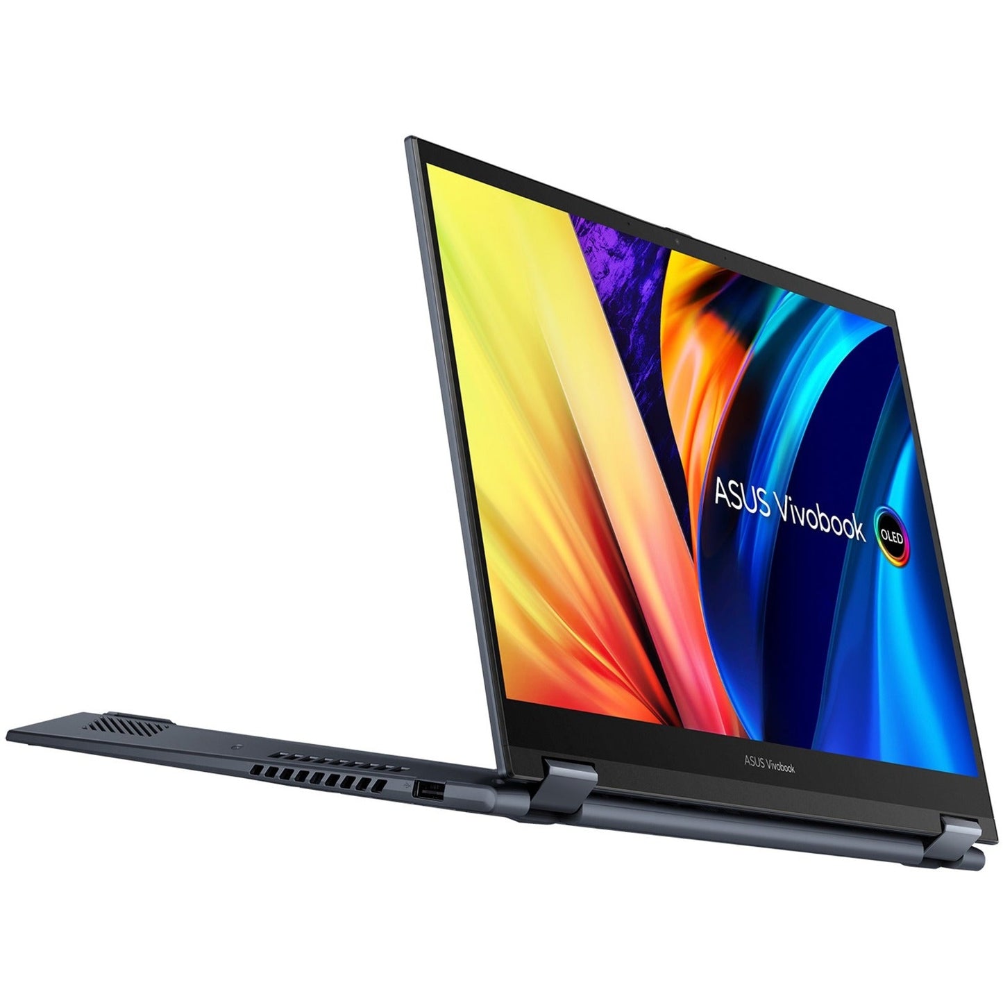 Asus Vivobook S 14 Flip TN3402 TN3402QA-DB56T 14" Touchscreen Convertible Notebook - WUXGA - 1920 x 1200 - AMD Ryzen 5 5600H Hexa-core (6 Core) - 16 GB Total RAM - 8 GB On-board Memory - 512 GB SSD - Quiet Blue