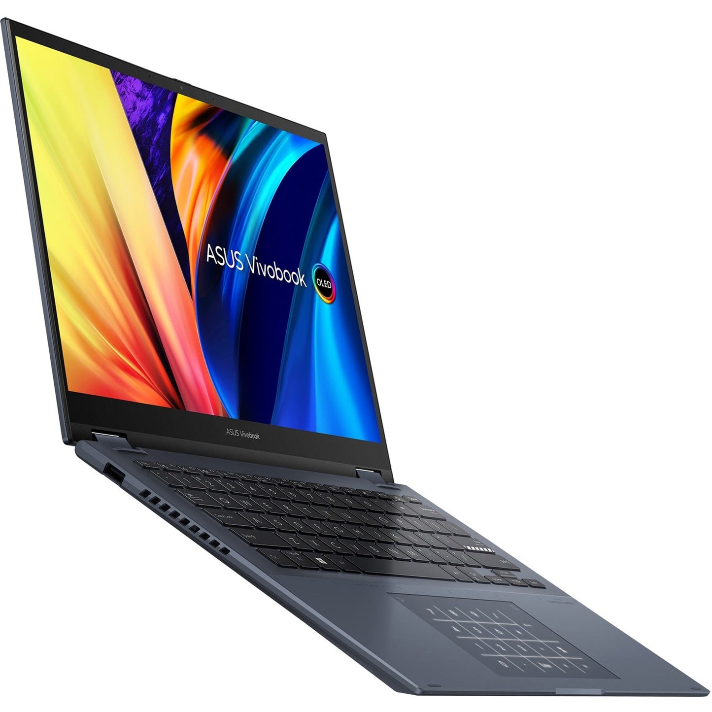 Asus Vivobook S 14 Flip TN3402 TN3402QA-DB56T 14" Touchscreen Convertible Notebook - WUXGA - 1920 x 1200 - AMD Ryzen 5 5600H Hexa-core (6 Core) - 16 GB Total RAM - 8 GB On-board Memory - 512 GB SSD - Quiet Blue