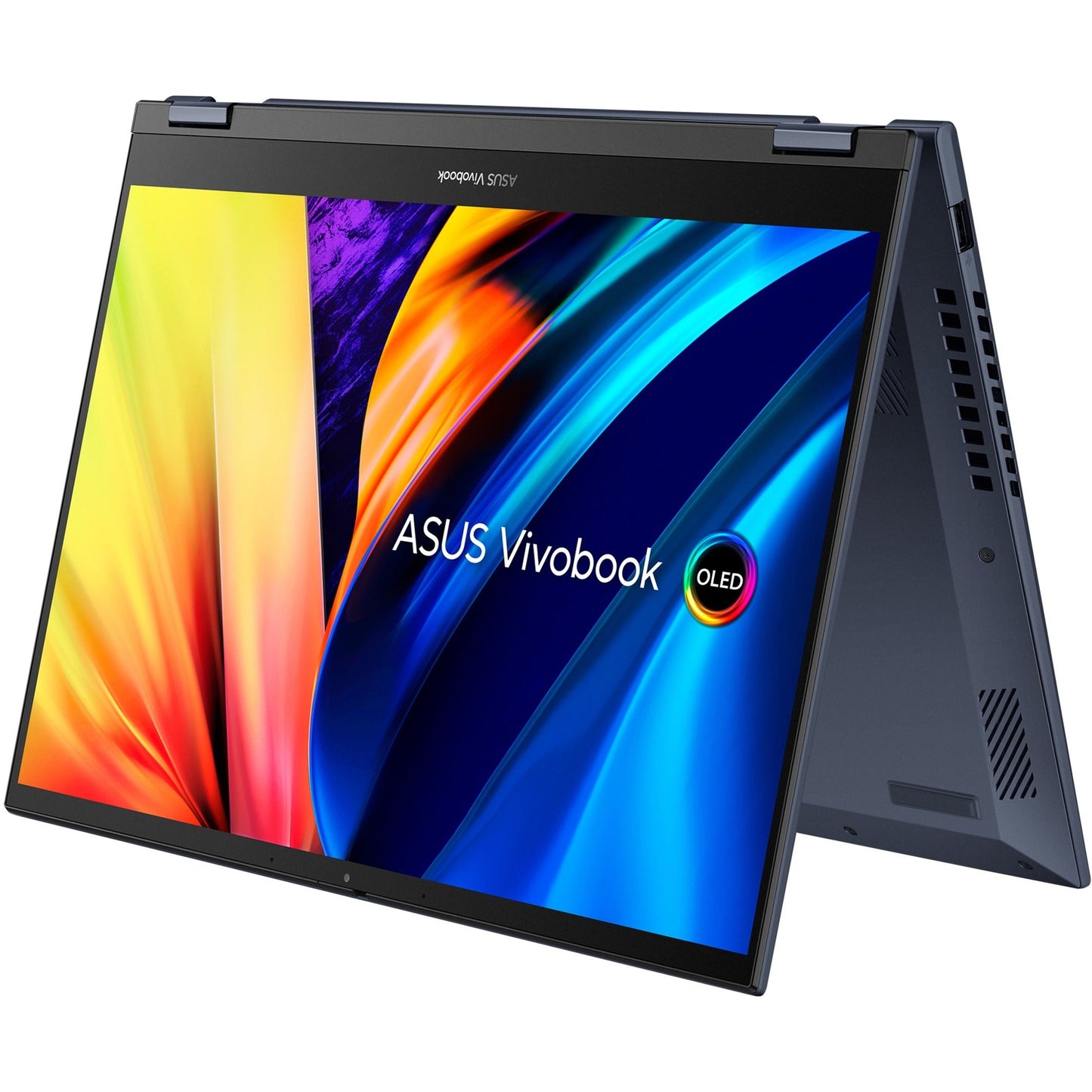 Asus Vivobook S 14 Flip TN3402 TN3402QA-DB56T 14" Touchscreen Convertible Notebook - WUXGA - 1920 x 1200 - AMD Ryzen 5 5600H Hexa-core (6 Core) - 16 GB Total RAM - 8 GB On-board Memory - 512 GB SSD - Quiet Blue
