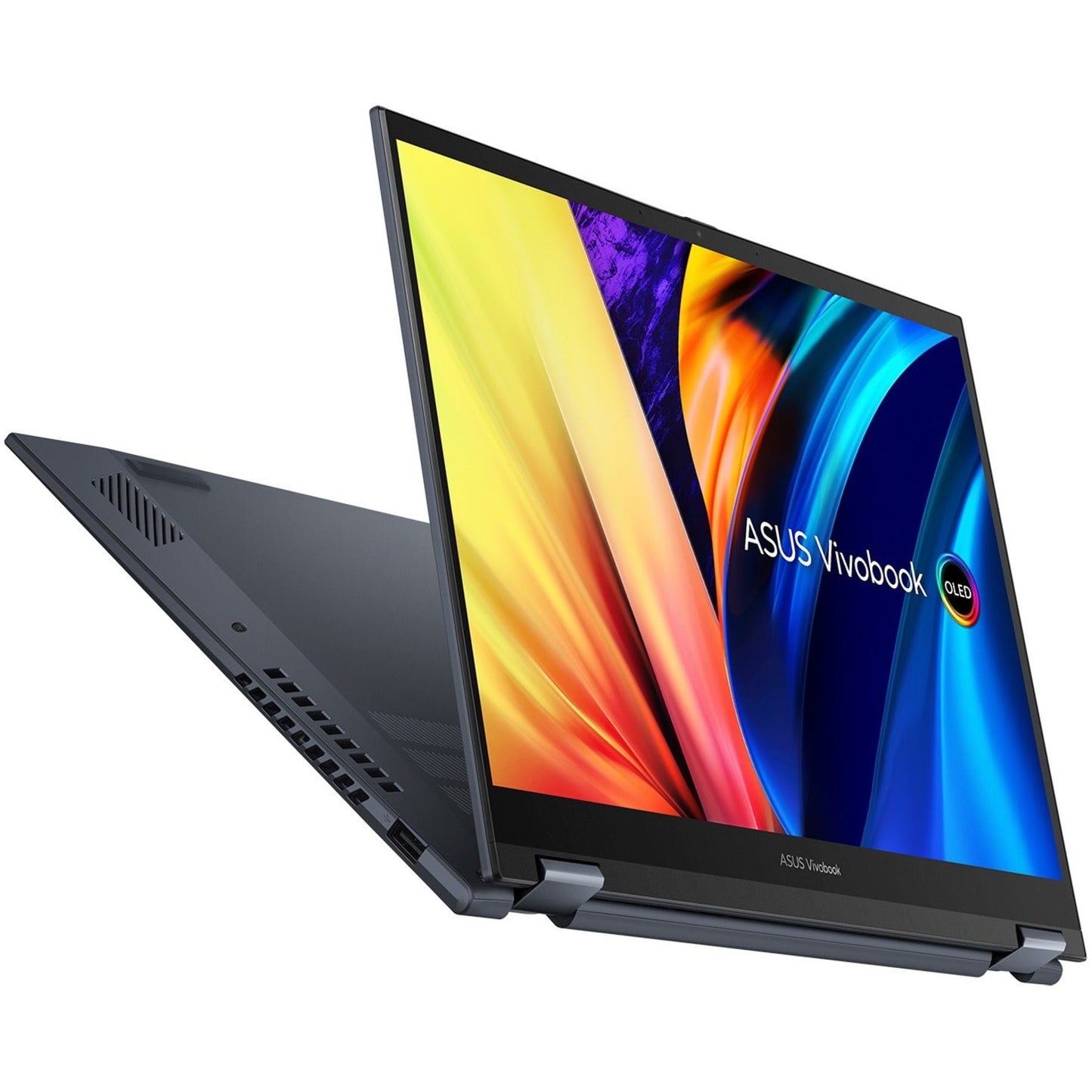 Asus Vivobook S 14 Flip TN3402 TN3402QA-DB56T 14" Touchscreen Convertible Notebook - WUXGA - 1920 x 1200 - AMD Ryzen 5 5600H Hexa-core (6 Core) - 16 GB Total RAM - 8 GB On-board Memory - 512 GB SSD - Quiet Blue