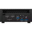 Asus ExpertCenter PN52-BB7000X1TD-NL Barebone System - Mini PC - 1 x Processor Support - AMD Ryzen 7 5800H 3.10 GHz Octa-core (8 Core)