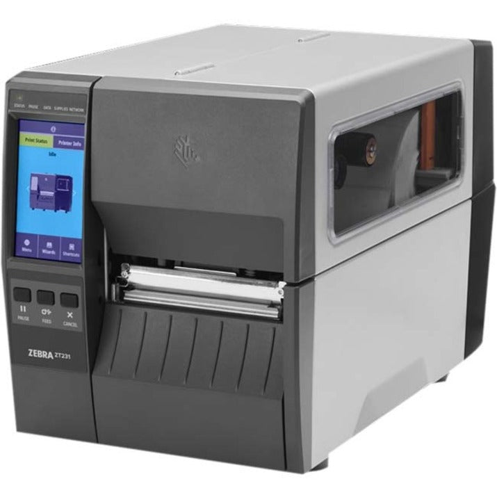 Zebra ZT231 Thermal Transfer Printer - Monochrome - Label Print - Ethernet - USB - USB Host - Serial - Bluetooth - US