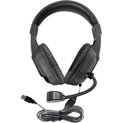 Hamilton Buhl Deluxe USB Multimedia Headset with Steel-Reinforced Gooseneck Mic