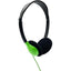 Hamilton Buhl Personal On-Ear Stereo Headphone GREEN - 200 Pack