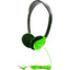 Hamilton Buhl Personal On-Ear Stereo Headphone GREEN - 200 Pack