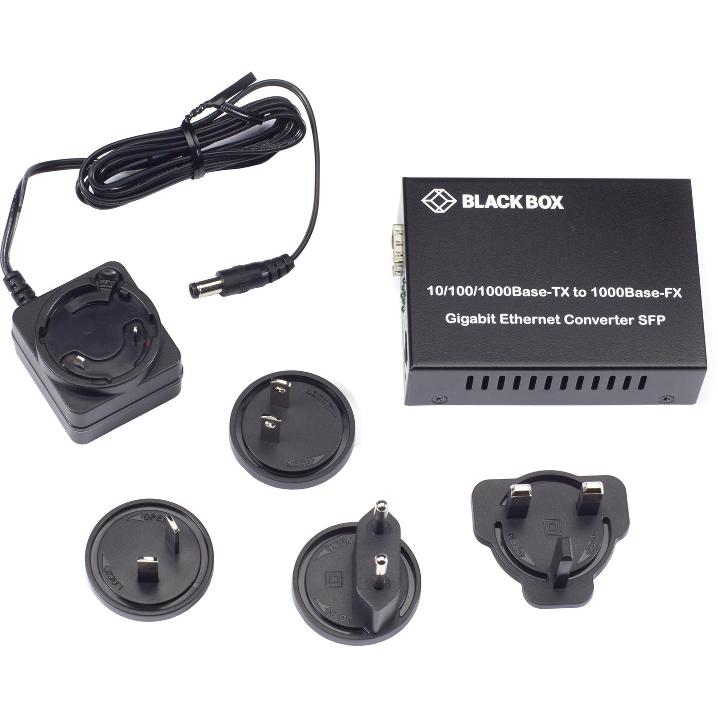 Black Box Pure Networking Transceiver/Media Converter