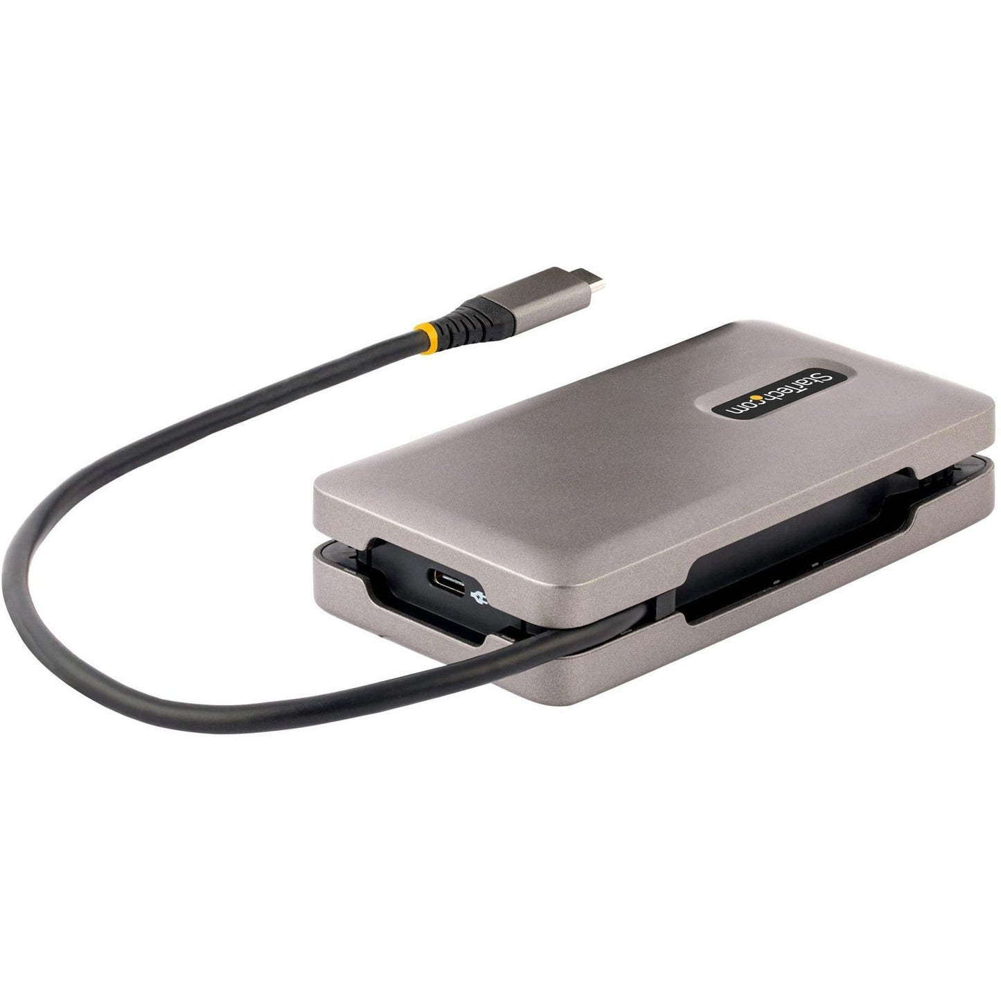 StarTech.com USB-C Multiport Adapter 4K 60Hz HDMI (HDR) USB 3.2 Gen 2 10Gbps Hub (2xUSB-C/1xUSB-A) 100W PD Pass-Through GbE Mini Dock